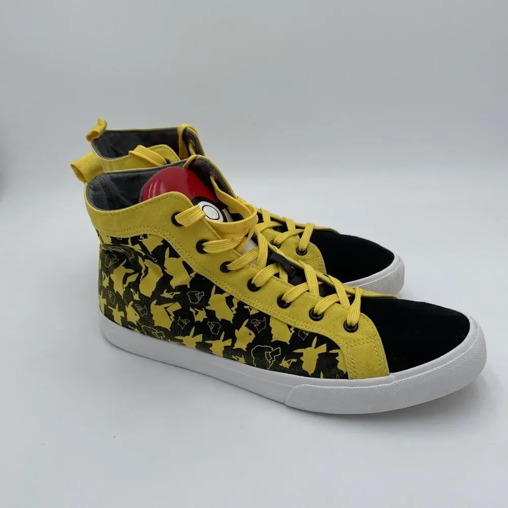 Ground Up Pokémon Men’s Size 10.5 Canvas High Top Tennis Shoes